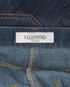 Valentino Dark Wash Wide Leg Jeans, other view
