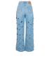 Versace Cross Cut Jeans, &pound;250, Clothing, Blue, Denim, Back view