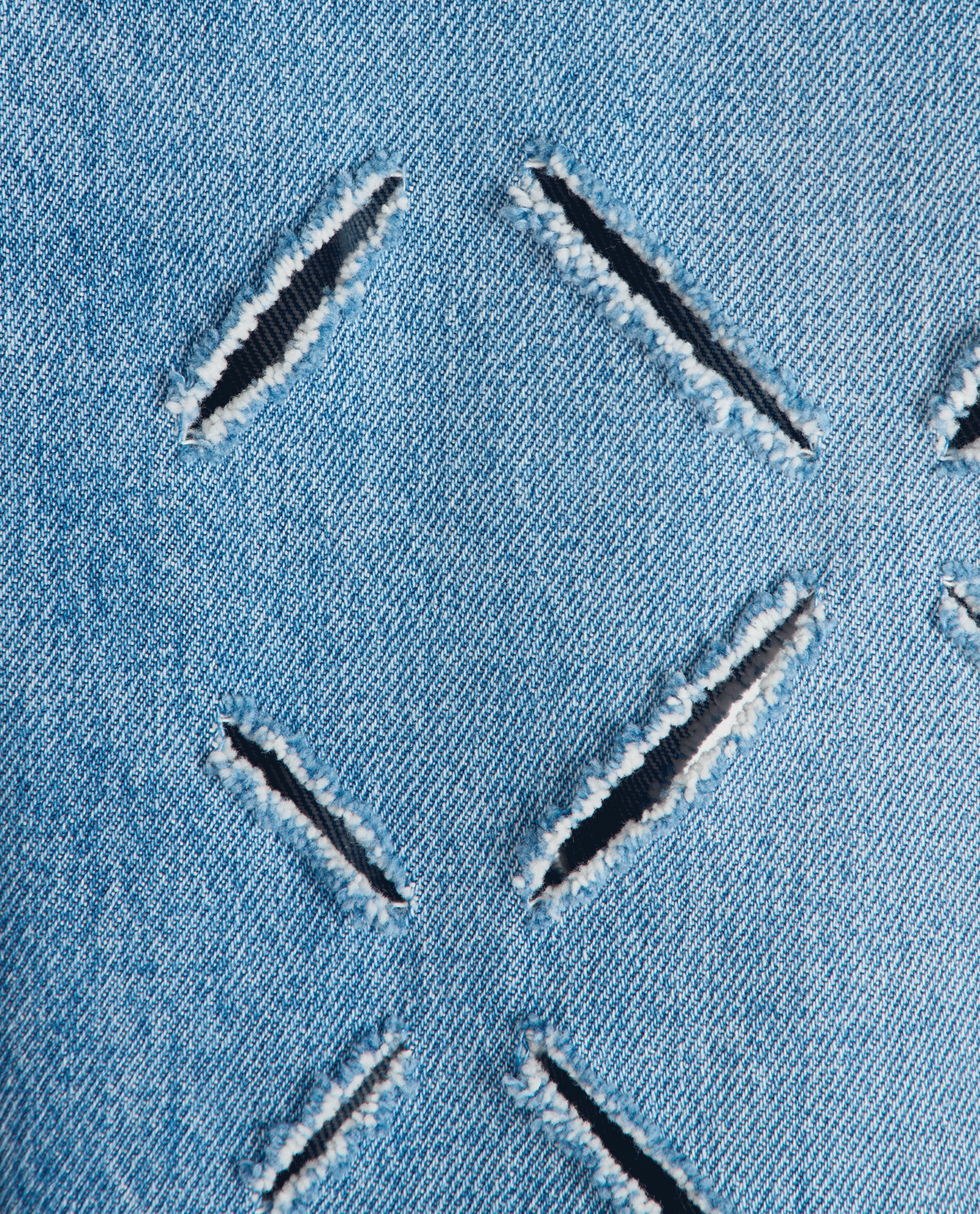 Versace Cross Cut Jeans, &pound;250, Clothing, Blue, Denim, Other view