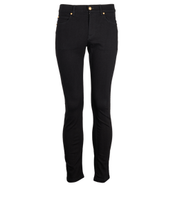 Versace Medusa Jeans, Mens, Cotton, Black, Sz S, 2*