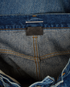 Saint Laurent High-Waist Distressed Jeans, &pound;130, Clothing, Blue, Cotton/Denim, Other view