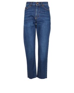 Yves Saint Laurent Skinny Jeans, Cotton, Blue, Sz 24, 3*