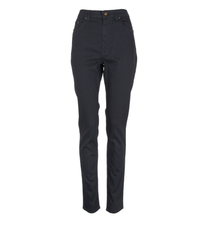Saint Laurent D04 Jeans, &pound;110, Clothing, Black, Cotton, Front view