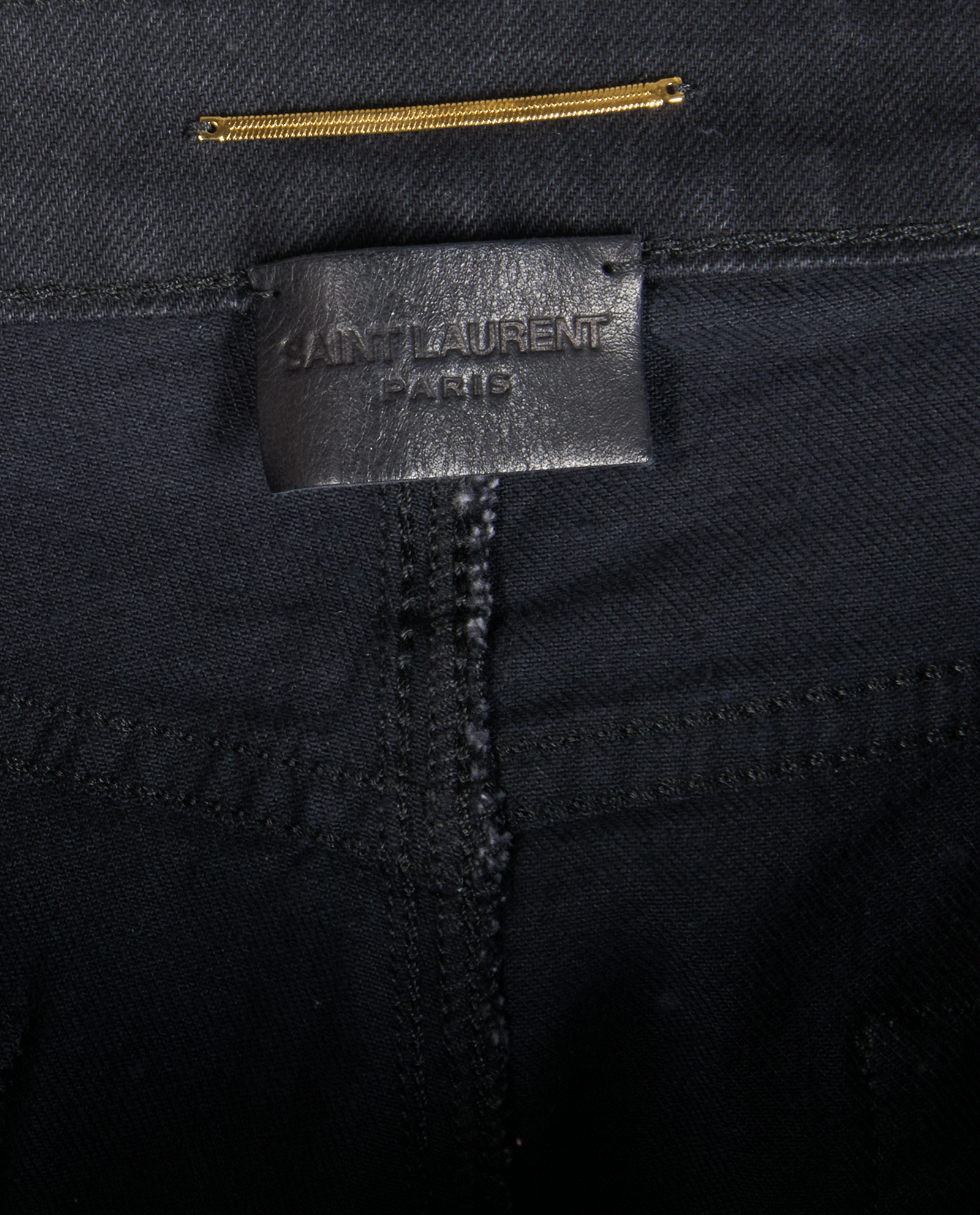 Saint Laurent D04 Jeans, &pound;110, Clothing, Black, Cotton, Other view