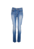 Saint Laurent Skinny Cropped Jeans, &pound;110, Clothing, Blue, Denim, Front view