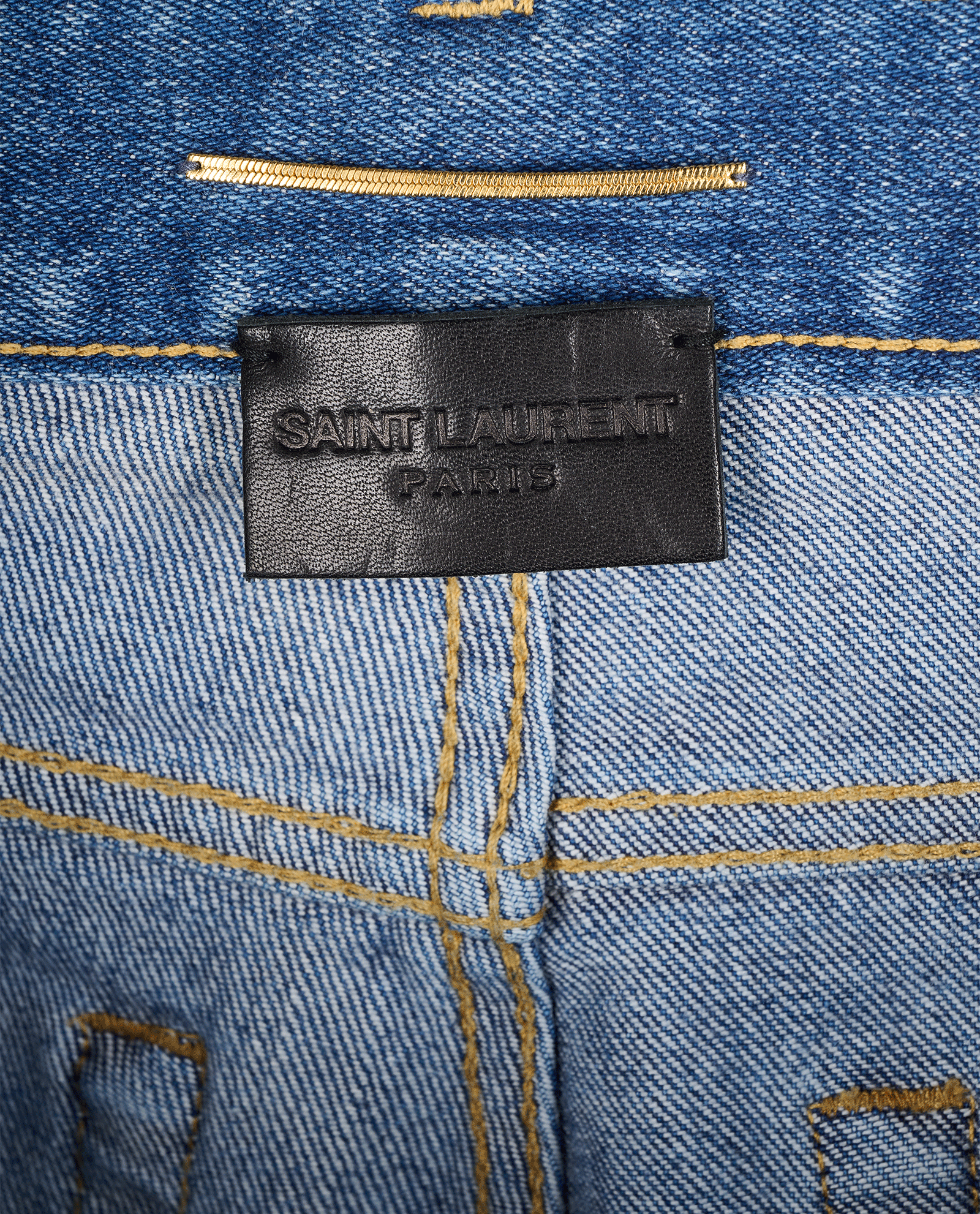 Saint Laurent Skinny Cropped Jeans, &pound;110, Clothing, Blue, Denim, Other view