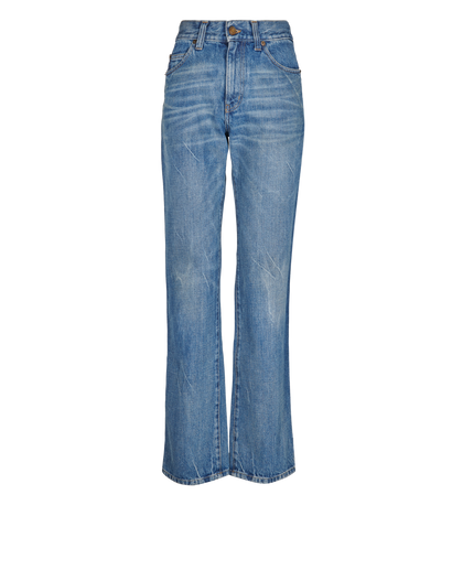 Saint Laurent Straight Leg Jeans, front view