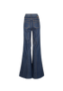 Zimmerman Denim Trousers, &pound;210, Clothing, Blue, Denim, Back view