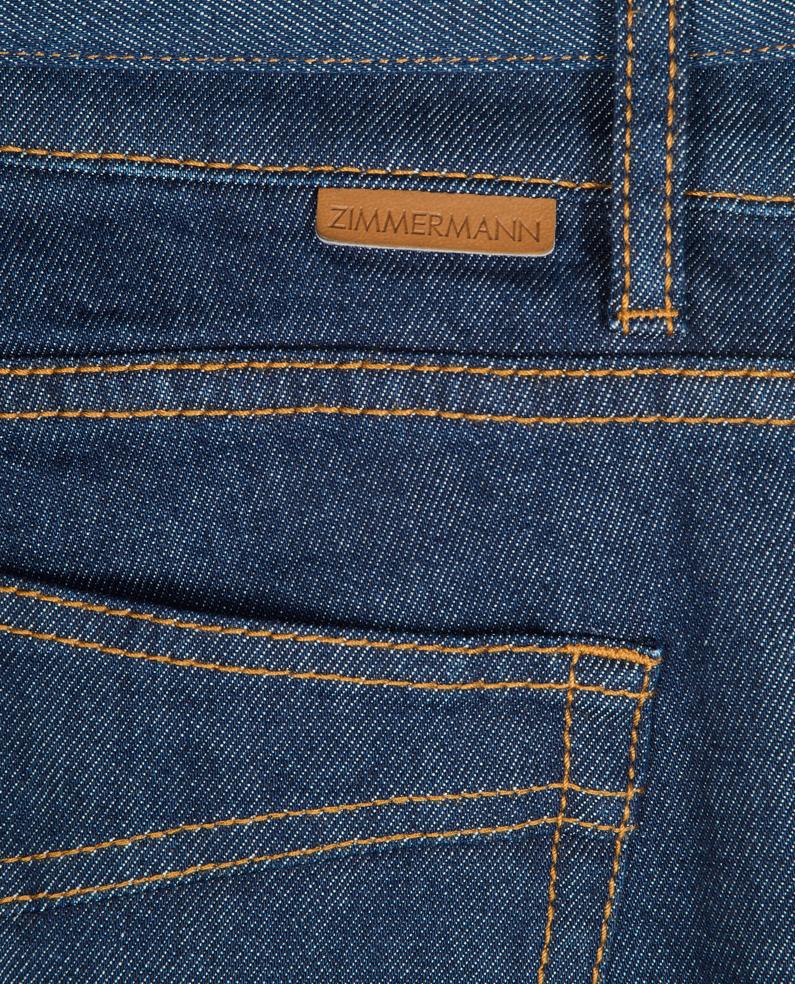 Zimmerman Denim Trousers, &pound;210, Clothing, Blue, Denim, Other view