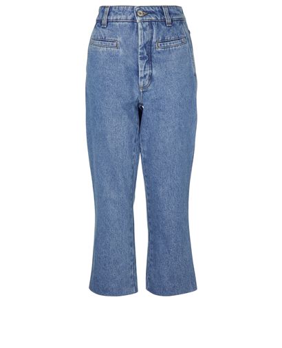 Loewe Highwaisted Straight Leg Jeans, front view