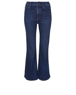 J Brand Carolina Jeans, Cotton, Dark Blue, UK 6