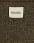 Khaite Maria Jumper, &pound;295, Clothing, Black/Gold, Polyester (Polymer)/Wool, Other view