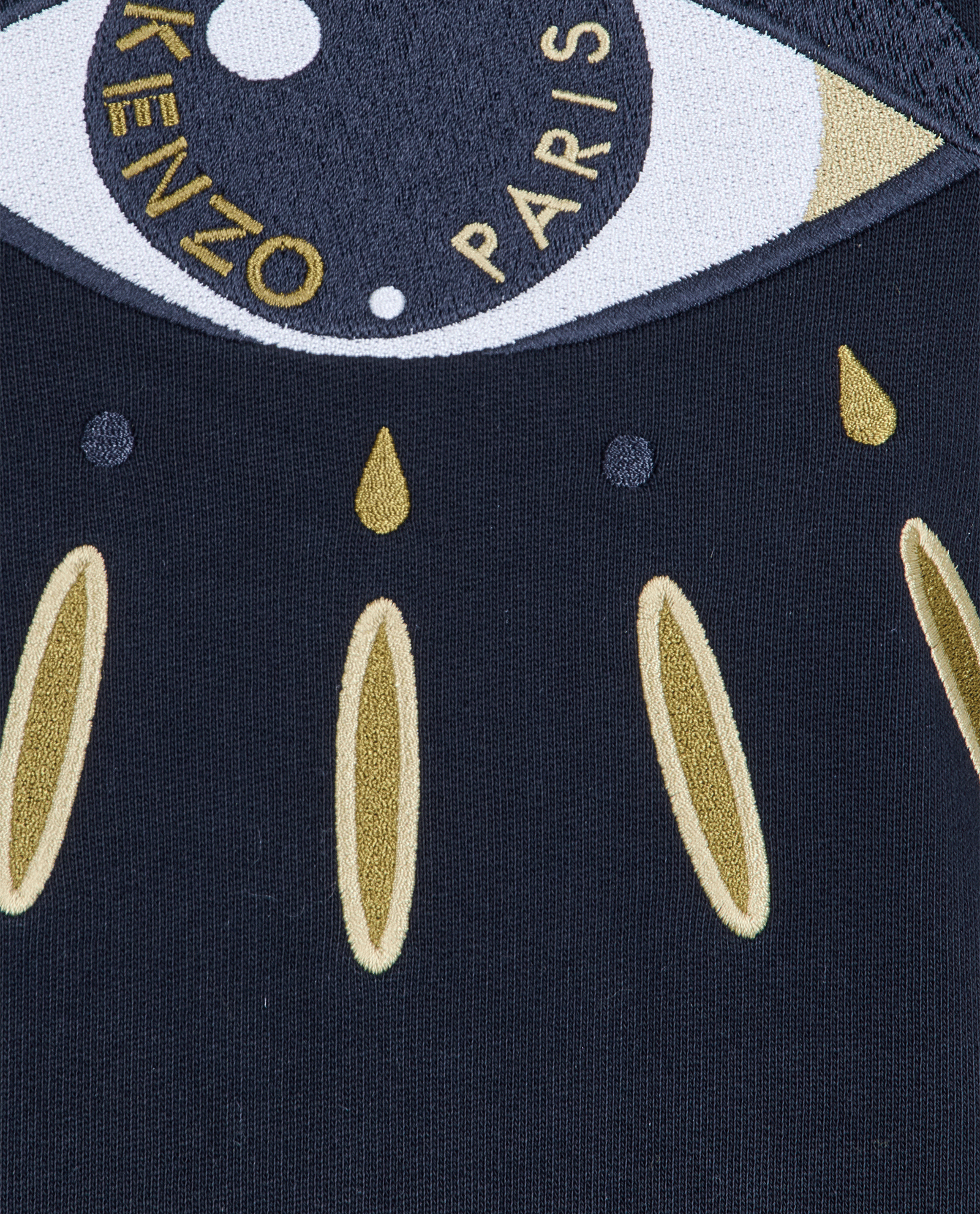 Kenzo Eye Sweatshirt, &pound;90, Clothing, Black, Cotton, Other view