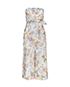 Zimmerman Honour Strapless Floral Jumpsuit, front view