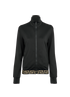 Versace Track Jacket, &pound;150, Clothing, Black, Cotton/Polyester (Polymer), Front view