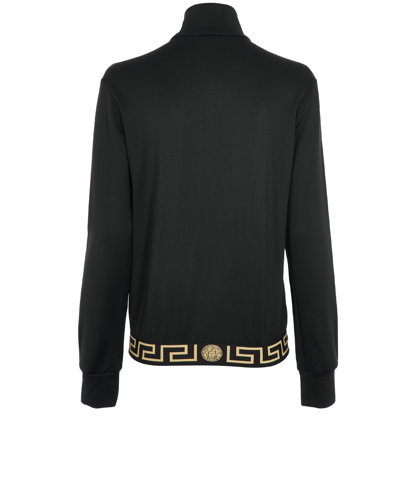Versace Track Jacket, &pound;150, Clothing, Black, Cotton/Polyester (Polymer), Back view