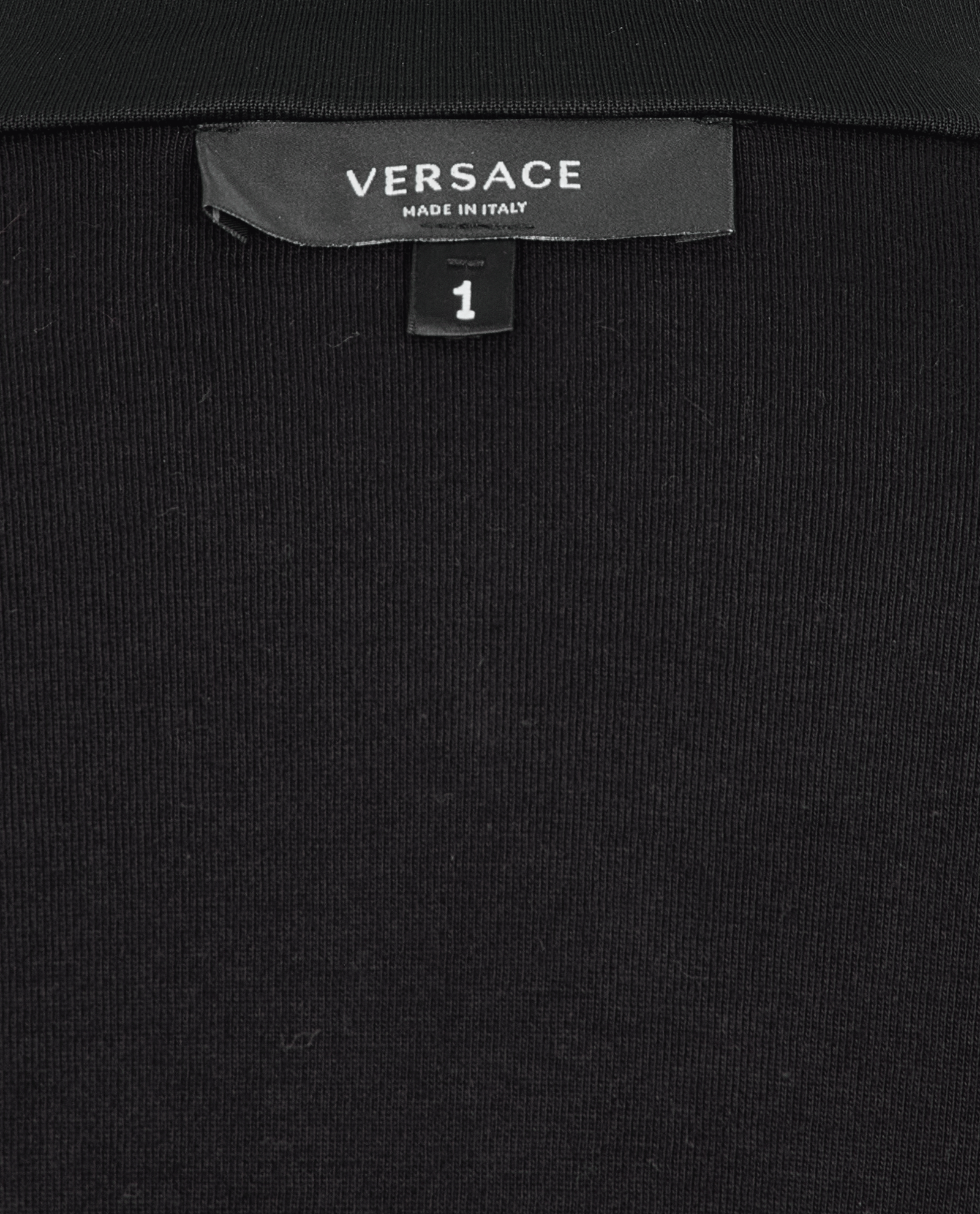 Versace Track Jacket, &pound;150, Clothing, Black, Cotton/Polyester (Polymer), Other view