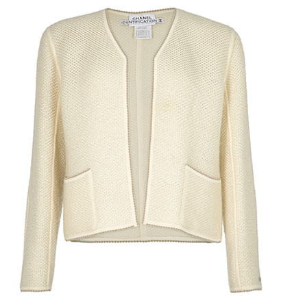 Chanel Vintage Knitted Cardigan, front view