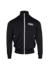 Palm Angels X Missoni Track Jacket, £110, Clothing, Black, Polyester (Polymer), Front view
