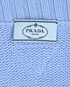 Prada Cable Knit Jumper, £375, Clothing, Blue, Cashmere/Wool, Other view
