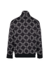 Valentino VLTN Track Jacket, £220, Clothing, Black/White, Polyester Mix, Back view