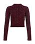 Prada Cable Knit Cardigan, front view