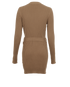 Burberry Belted Cardigan, &pound;180, Clothing, Brown, Cashmere, Back view