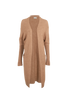 Acne Studio Long Cardigan, &pound;130, Clothing, Brown, Nylon, Front view