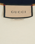 Gucci Cropped Metallic Striped Vest, &pound;295, Clothing, Navy/White, Wool, Other view