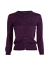 Dolce & Gabbana Cardigan, &pound;120, Clothing, Purple, Cashmere, Front view