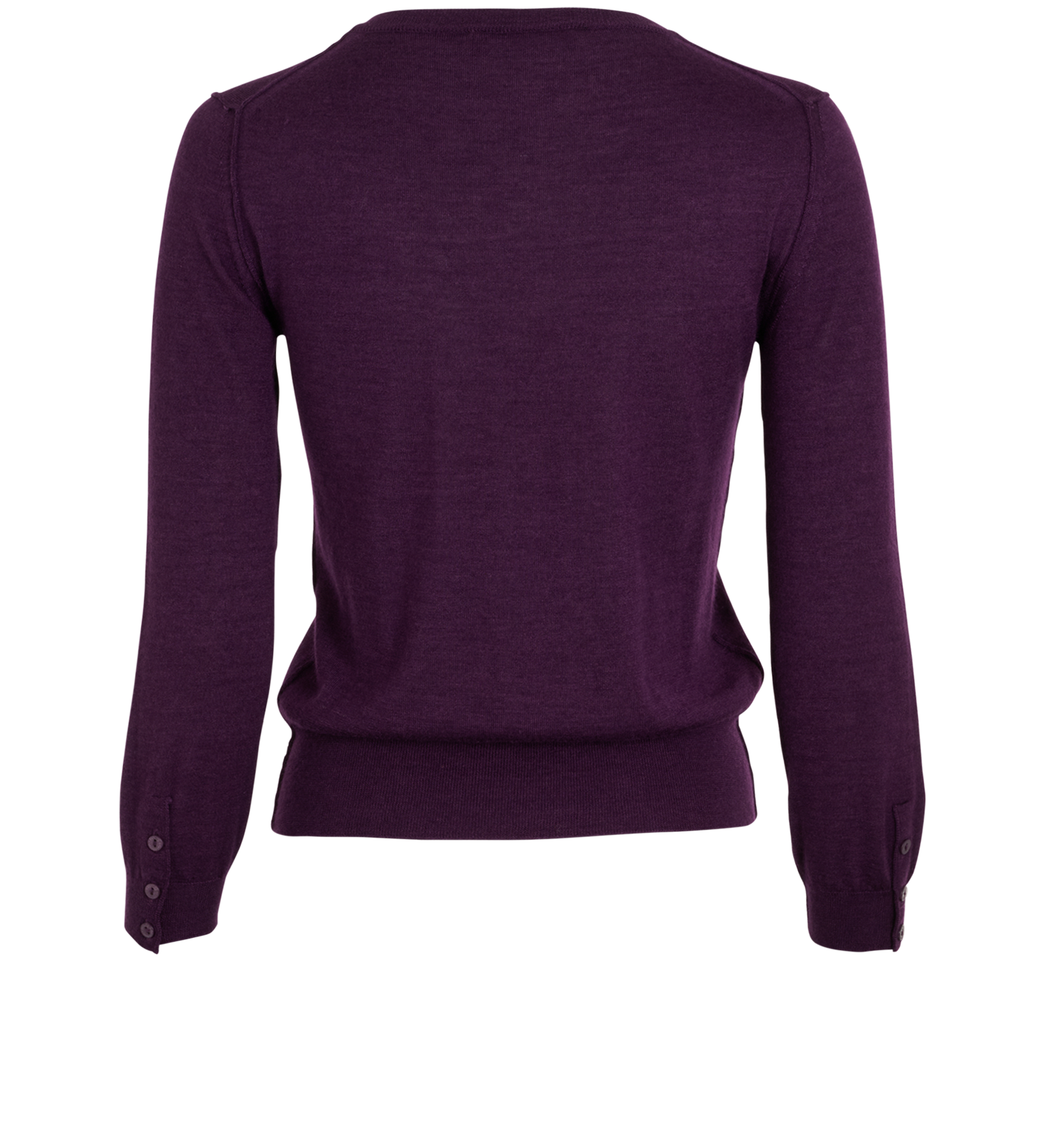 Dolce & Gabbana Cardigan, &pound;120, Clothing, Purple, Cashmere, Back view