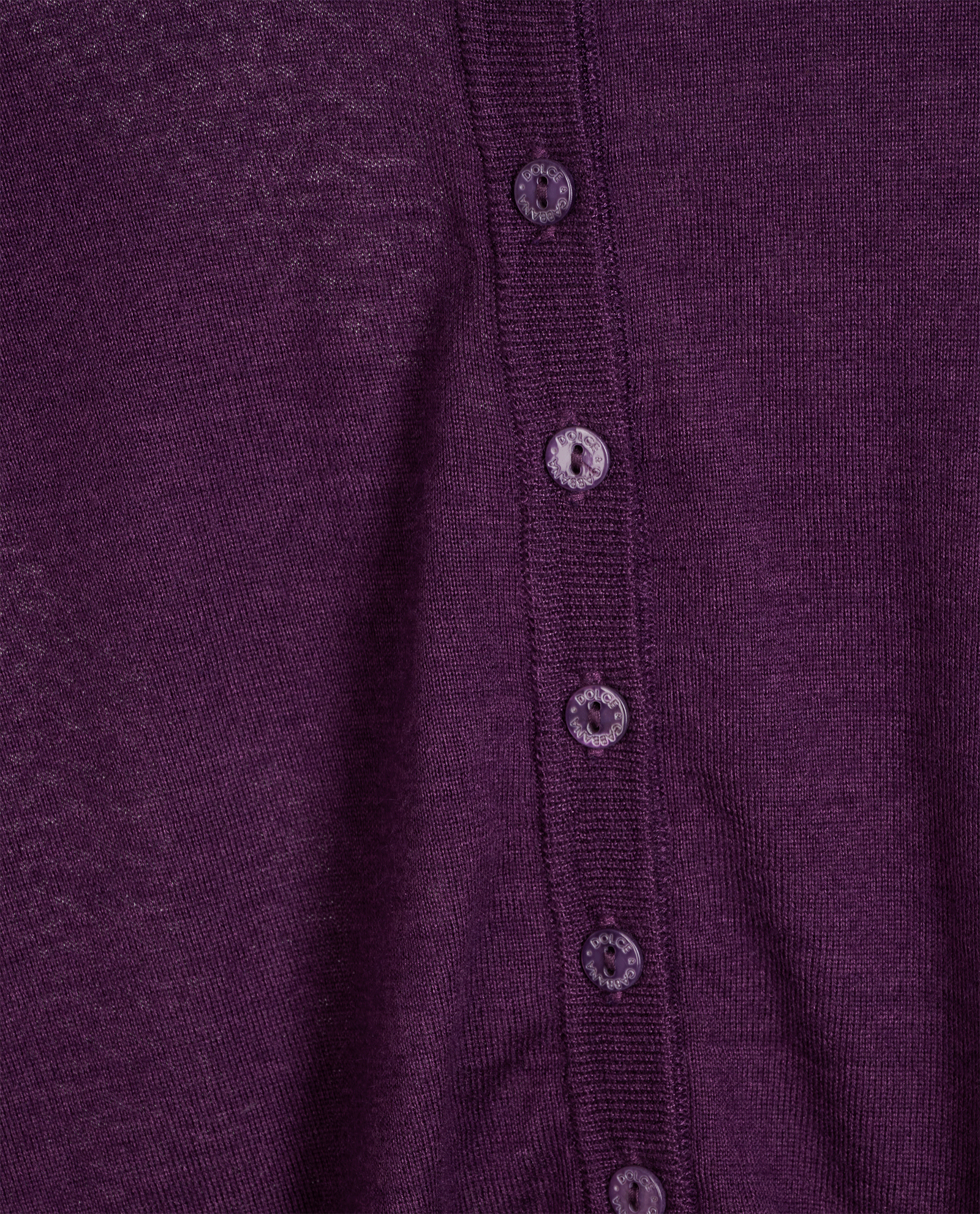 Dolce & Gabbana Cardigan, &pound;120, Clothing, Purple, Cashmere, Other view
