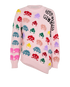 Stella McCartney Game On Jumper, &pound;195, Clothing, Pink, Cotton/Wool, Front view