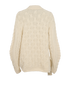 Stella McCartney Oversized Cable Knit Sweater, &pound;120, Clothing, Cream, Wool, Back view