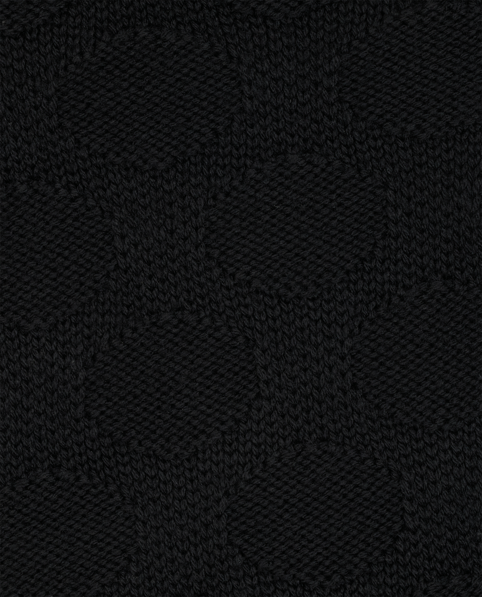 Versace Long Zipped Jumper, &pound;230, Clothing, Black, Wool, Other view