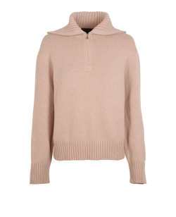 Loro Piana Baby Cashmere High Neck Jumper, Cashmere, Pink, Sz XS, 3*