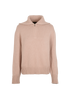 Loro Piana Baby Cashmere High Neck Jumper, &pound;250, Clothing, Pink, Cashmere, Front view
