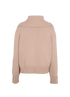 Loro Piana Baby Cashmere High Neck Jumper, &pound;250, Clothing, Pink, Cashmere, Back view