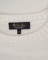 Loro Piana Baby Cashmere Crew Neck Jumper, &pound;295, Clothing, Cream, Cashmere, Other view