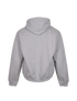 Gucci Logo Hoodie, &pound;230, Clothing, Grey, Cotton, Back view