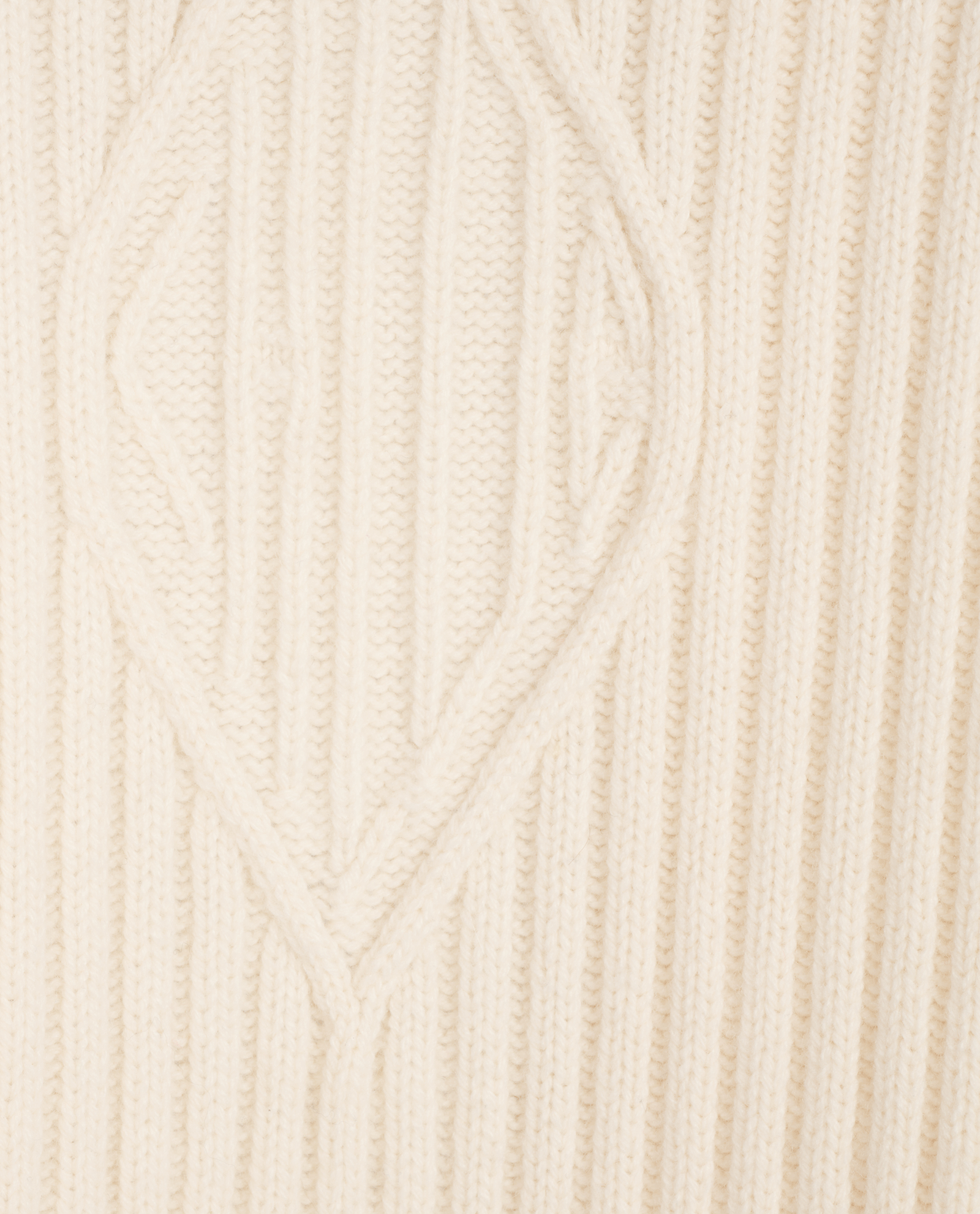 Chloe Long Ribbed Sleeveless Cardigan, &pound;295, Clothing, Cream, Wool, Other view