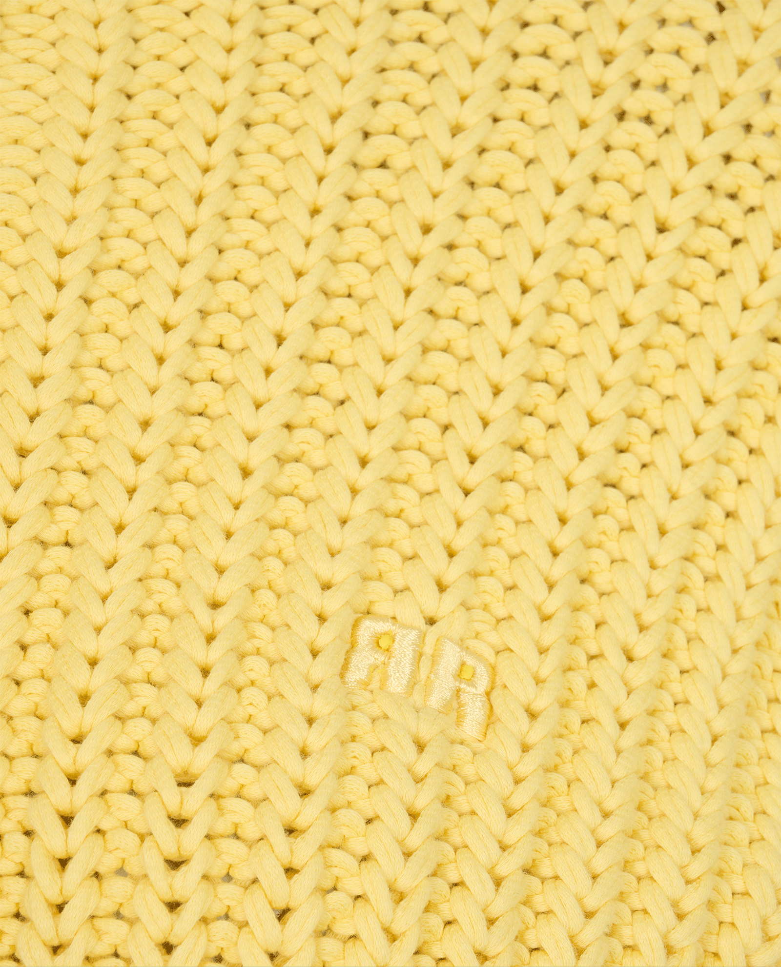 Rotate Ribbed Chunky Jumper, &pound;95, Clothing, Yellow, Cotton, Other view