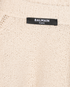 Balmain Cropped Jumper, &pound;320, Clothing, Beige, Cotton, Other view