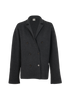Toteme Double-Breasted Cardigan, &pound;210, Clothing, Grey, Wool, Front view