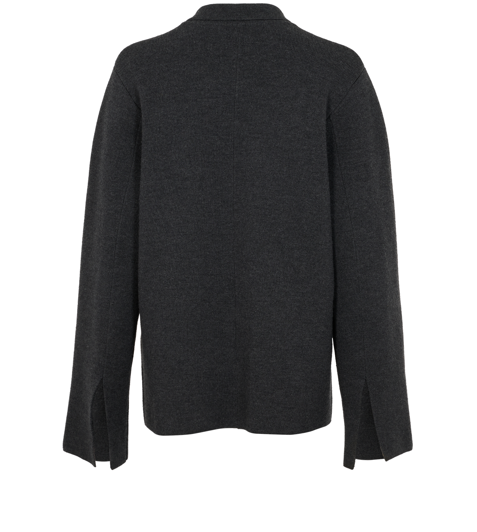 Toteme Double-Breasted Cardigan, &pound;210, Clothing, Grey, Wool, Back view