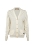 Gucci Horsebit Cardigan, &pound;250, Clothing, Cream, Cotton, Front view