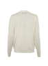Gucci Horsebit Cardigan, &pound;250, Clothing, Cream, Cotton, Back view