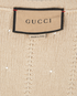 Gucci Floral Embroidered Jumper, &pound;375, Clothing, Cream, Cotton/Wool, Other view