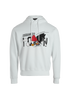 DSquared2 Superman Hoodie, &pound;120, Clothing, White, Cotton, Front view