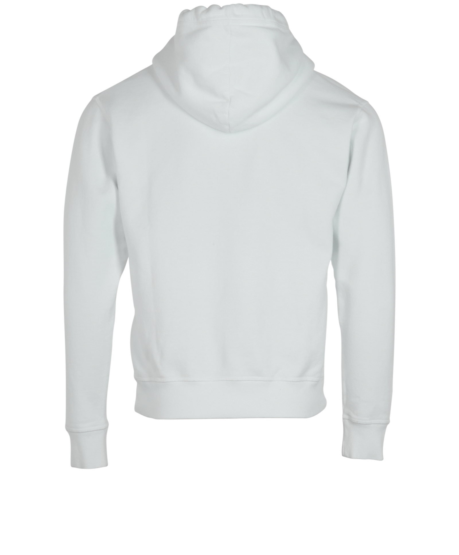 DSquared2 Superman Hoodie, &pound;120, Clothing, White, Cotton, Back view